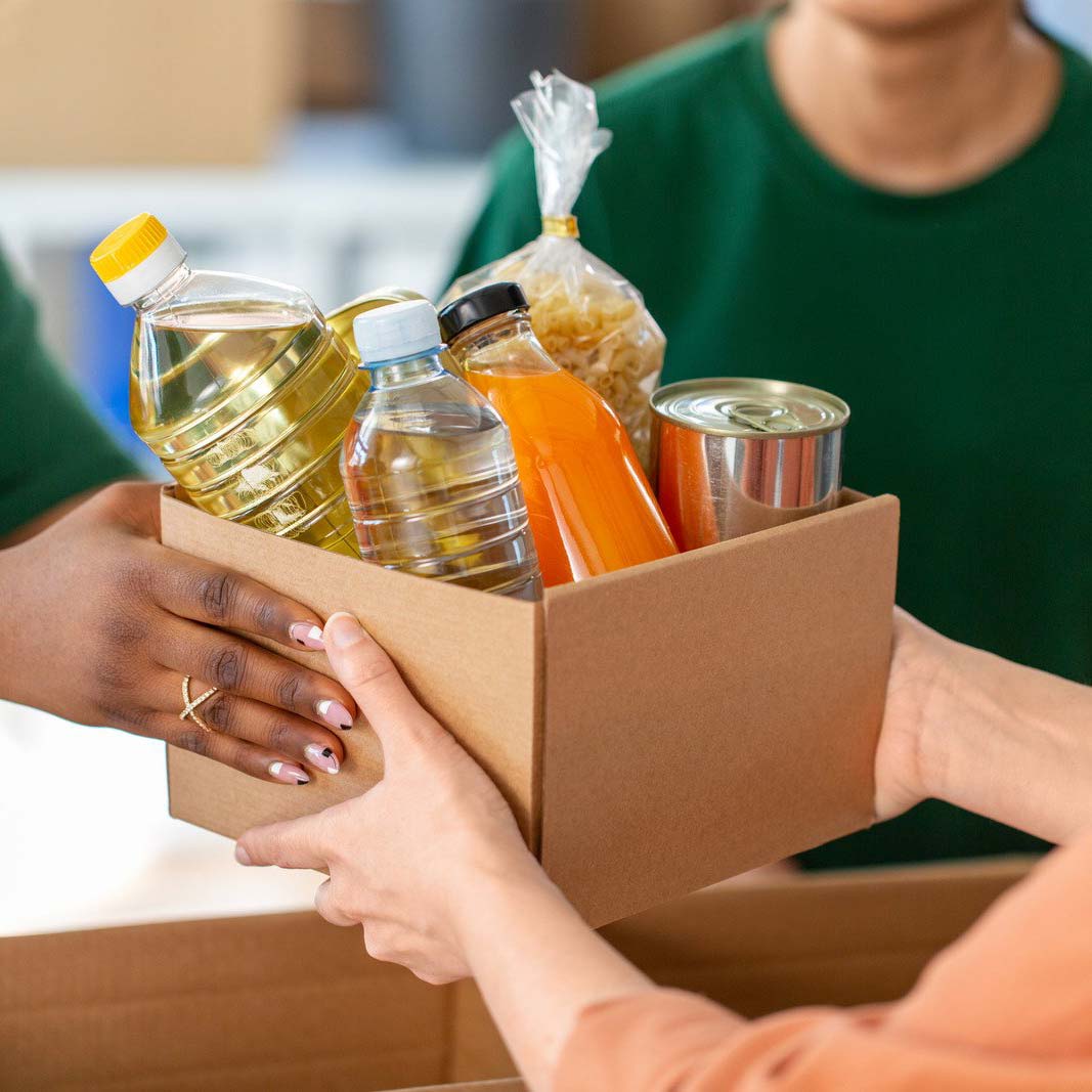 Handling food box